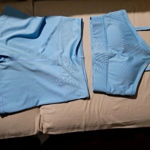 Athletic tank and short outfit